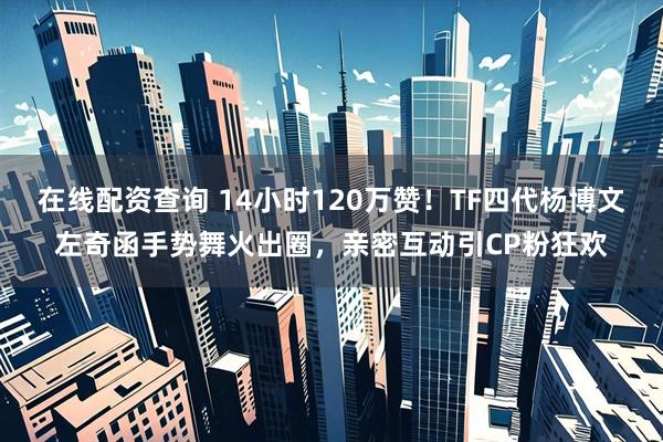 在线配资查询 14小时120万赞！TF四代杨博文左奇函手势舞火出圈，亲密互动引CP粉狂欢
